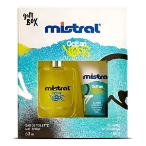 Mistral Ocean Vibes Pack  Spray + After Shave Hidratante