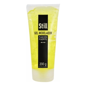 Gel Modelador Still Fijador Súper Fuerte Pomo 200 Ml