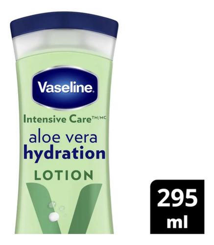 Vaseline Crema Hidratante Aloe Vera Intensive Care 295ml - Imagen 6