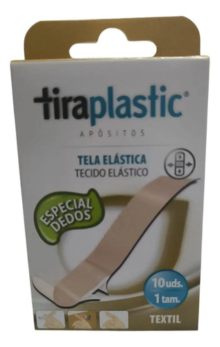 Curita Bandita Tiraplastic Apósitos Elastico Especial Dedos - Imagen 2