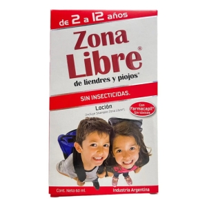 Zona Libre Loción De Piojos Y Liendres 60ml