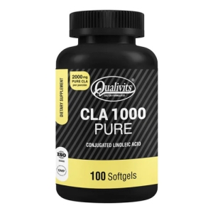 Ácido Linoleico Conjugado Cla 1000 Mg 100 Cápsulas Blandas Qualivits Natural