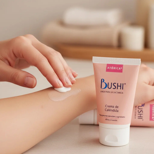 Bushi Crema De Calendula 50 Grs Pezones Lactancia Neutra - Imagen 3