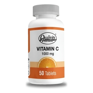 Qualivits Vitamina C X 50 Tabletas Naranja