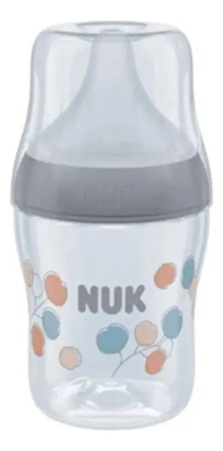 Mamadera Nuk Silicona 150ml +0 Meses Transparente Animales