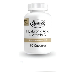 Qualivits Hyaluronic + Vitamina C  X 60 Cápsulas Sin Sabor