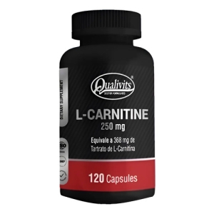 Carnitina  L Qualivits® 250mg X 120 Cápsulas Sin Sabor
