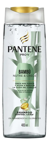 Shampoo Pantene Pro-v Bambú Nutre & Crece 400 Ml - Imagen 2