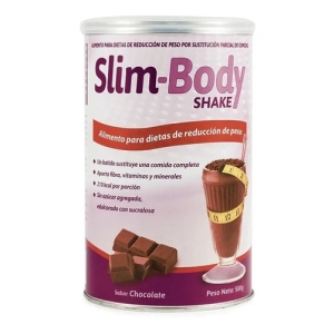 Slim Body Shake 500gr Sabor Chocolate Chocolate