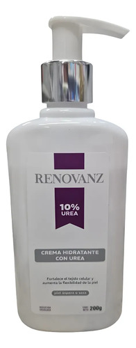 Crema Hidratante Renovanz 200g Urea 10% Piel Aspera Neutra