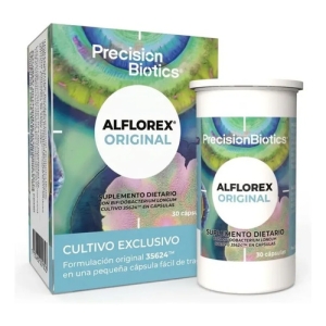 Alflorex Original Suplemento Probiótico 30 Cápsulas Sin Sabor