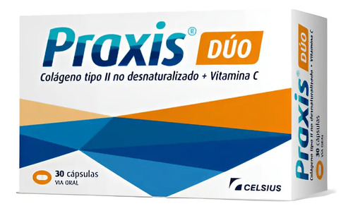 Suplemento En Cápsula Praxis Colágeno De 30 Un Sin Sabor