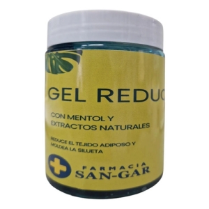 Gel Reductor Sangar Mentol Y Extractos Naturales 230g Mentol