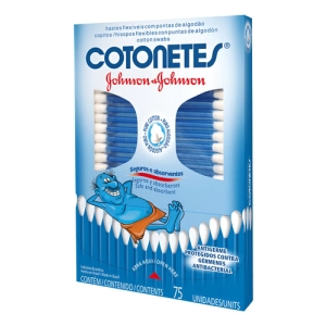 Cotonetes Johnson & Johnson X75 Unidades