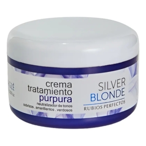 Crema Para Cabello Tratamiento Púrpura Silver Blonde Magl
