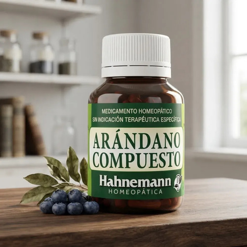 Arándano Compuesto Hahnemann Homeopático X 90 Tabletas - Imagen 4