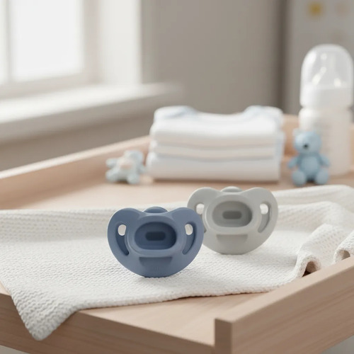 Chupete Nuk Silicona First Choice Soft 0-6 Meses X2 Verde/azul 0-6 Meses - Imagen 3
