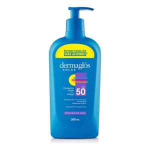Emulsión De Protección Solar Dermaglós Con Spf 50 380ml
