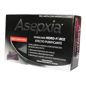 Jabón Asepxia Carbón 80 Gr Genomma