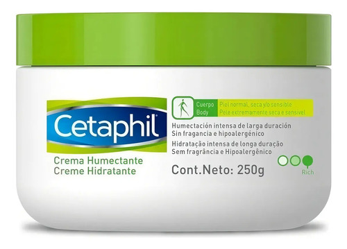 Crema Hidratante Corporal Cetaphil 250g Neutra
