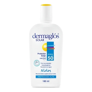 Protector Solar Dermaglos® F50+ Niños 180ml