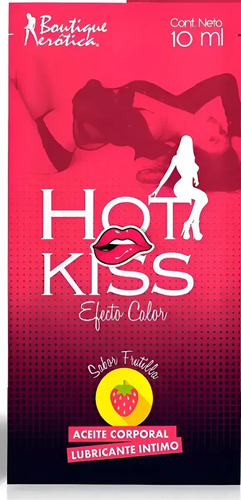 Gel Lubricantes Íntimos Calor 10 Ml Adulto Aceite Frutilla