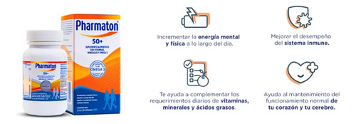 Pharmaton Omega 50+ De 30 Capsulas - - Imagen 2