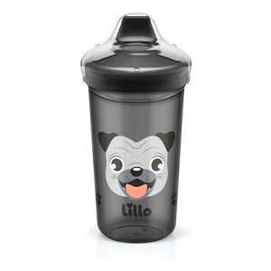 Vaso De Transición Antiderrame Lillo Eco Max 320ml Libre Bpa Negro Negro Fabuloso