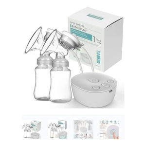 Extractor De Leche Materna Doble Mamadera Electrico