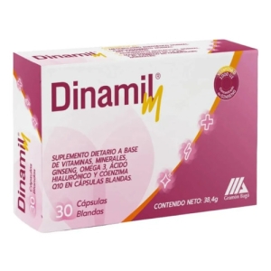 Suplemento Multivitamínico Dinamilm 30 Cápsulas Gramón Bagó Sin Sabor