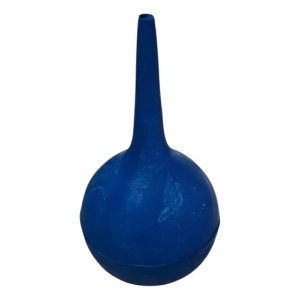 Pera De Goma Nro 0 Lavado Nasal Bebe Azul