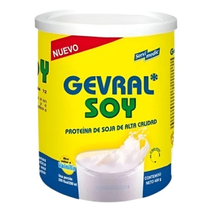 Gevral Soy 400grs Complemento Vainilla