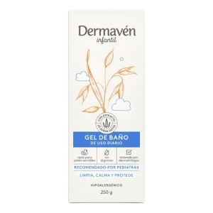 Dermaven Gel De Baño Infantil Tubo 250 G Neutra