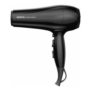 Secador De Pelo Ga.ma Italy Vento Profesional Iónico Cerámico Negro