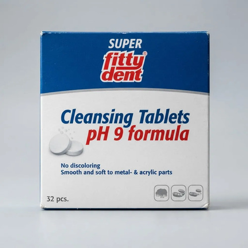 Tabletas Limpiadoras Super Fittydent Para Prótesis 32 Unid. - Imagen 3