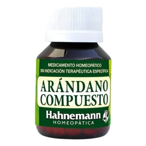 Arándano Compuesto Hahnemann Homeopático X 90 Tabletas