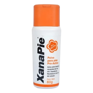 Talco Para Pies Xanapie Pro Active 60 Gr