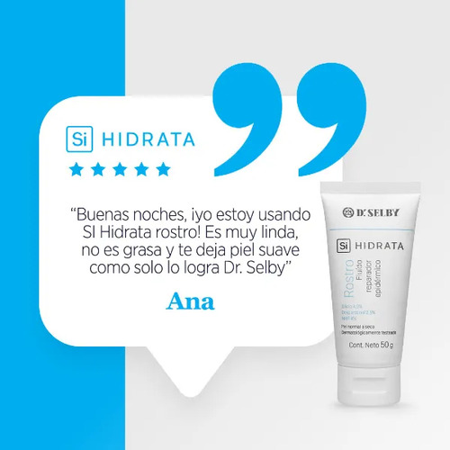 Crema Facial Dr. Selby Reparadora Epidérmica Para Piel Normal A Seca Día/noche - Imagen 3