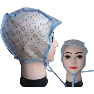 Gorra De Mechas Con Agujeros Y Aguja De Metal Sangar Azul