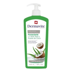 Crema Corporal Dermavite Humectante Aloe Vera Y Coco 530 Ml Aloe Vera; Coco