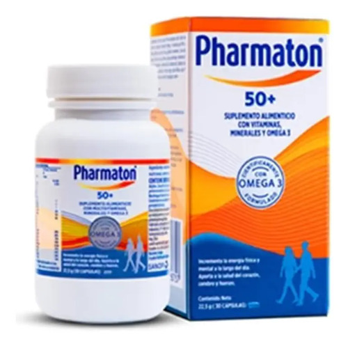 Pharmaton Omega 50+ De 30 Capsulas -