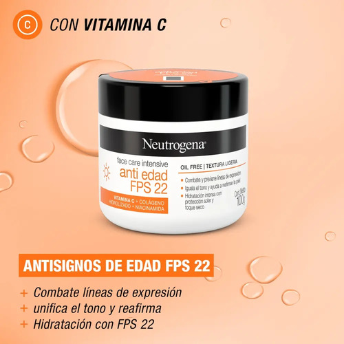 Neutrogena Face Intensive, Hidratante Antiage 100grs Momento De Aplicación Día Tipo De Piel Todo Tipo Todo Tipo De Piel - Imagen 3