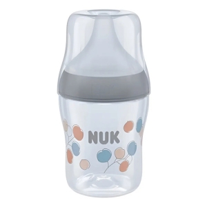 Mamadera Nuk Silicona 150ml +0 Meses Transparente Animales