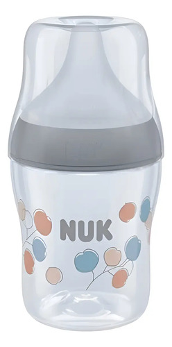 Mamadera Nuk Silicona 150ml +0 Meses Transparente Animales