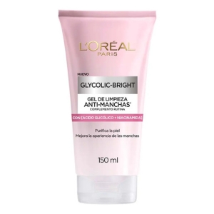 Gel Limpiador Anti-manchas Glycolic Bright De L'oréal Paris Todo Tipo De Piel Día/noche