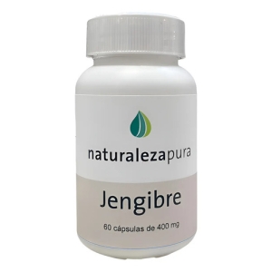 Jengibre 400mg En Cápsula Naturaleza Pura 60 Comprimidos Jengibre