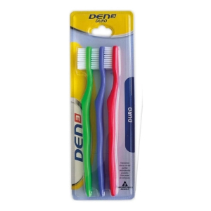 Cepillo De Dientes Den3 Duro 3 Unidades