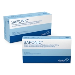 Saponic 300 Mg 30 Cápsula
