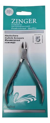 Alicate De Cuticulas Zinger Gris