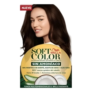 Tinta Soft Color No30 Sin Amoníaco 100ml Wella 67 Chocolate